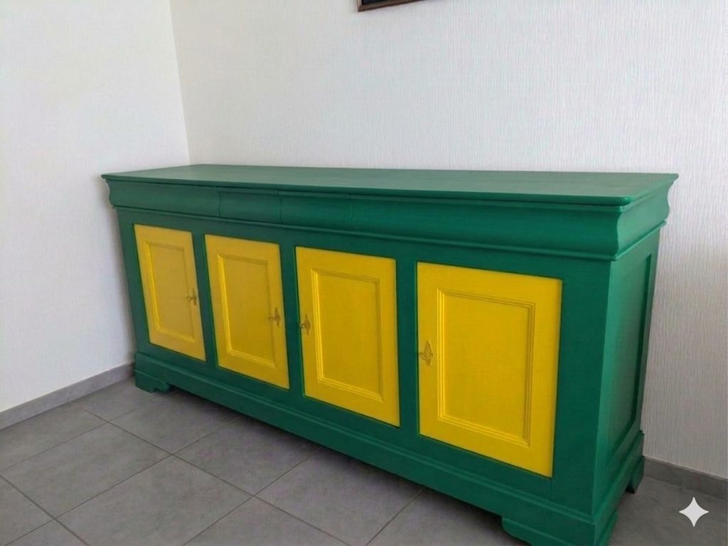 Buffet relooké FC Nantes — Blanch'ART